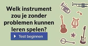 Welk instrument zou je zonder problemen kunnen leren spelen?
