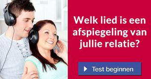 Welk lied is een afspiegeling van jullie relatie?