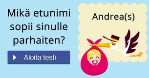 Mikä etunimi sopii sinulle parhaiten?