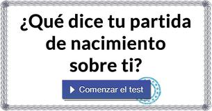¿Qué dice tu partida de nacimiento sobre ti?