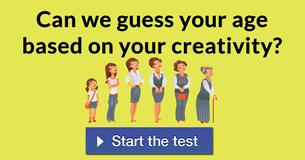 Can we guess your age based on your creativity?