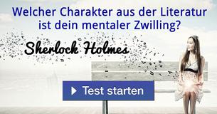 Welcher Charakter aus der Literatur ist dein mentaler Zwilling?