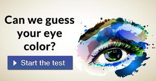 Can we guess your eye color?