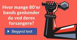 Hvor mange 80'er bands genkender du ved deres forsangere?