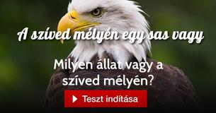 Milyen állat vagy a szíved mélyén?