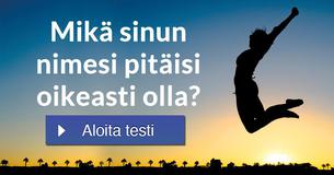 Mikä sinun nimesi pitäisi oikeasti olla?