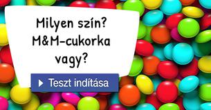 Milyen színű M&M-cukorka vagy? 