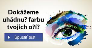 Dokážeme uhádnu? farbu tvojich o?í?