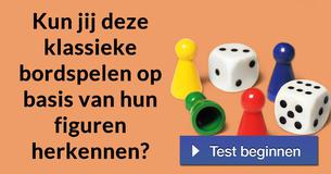 Kun jij deze klassieke bordspelen op basis van hun figuren herkennen?