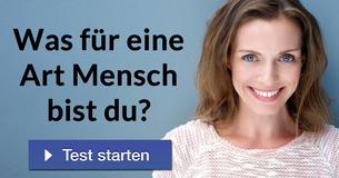 Was für eine Art Mensch bist du?