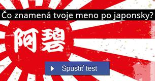 Čo znamená tvoje meno po japonsky?