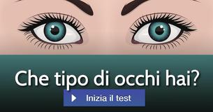 Che tipo di occhi hai?
