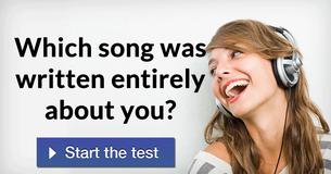 Which song was written entirely about you?