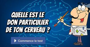 Quelle est le don particulier de ton cerveau ?