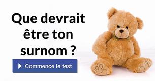 Que devrait être ton surnom ?