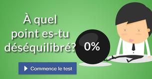 À quel point es-tu déséquilibré?