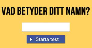 Vad betyder ditt namn?