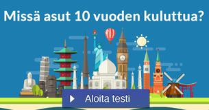 Missä asut 10 vuoden kuluttua?