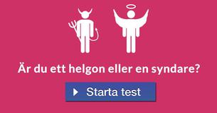Är du ett helgon eller en syndare?
