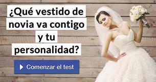 ¿Qué vestido de novia va contigo y tu personalidad?