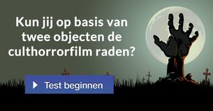 Kun jij op basis van twee objecten de culthorrorfilm raden?