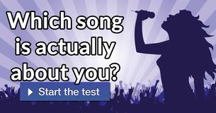Which song is actually about you?