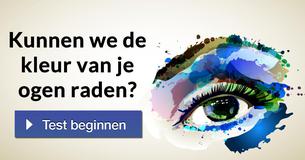 Kunnen we de kleur van je ogen raden?
