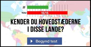 Kender du hovedstæderne i disse lande?