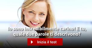 Quale due parole ti descrivono?
