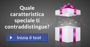 Quale caratteristica speciale ti contraddistingue? 