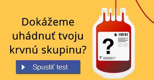 Dokážeme uhádnuť tvoju krvnú skupinu?