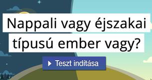 Nappali vagy éjszakai típusú ember vagy?    