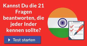 Kannst Du die 21 Fragen beantworten, die jeder Inder kennen sollte?