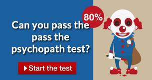 Can you pass the psychopath test?