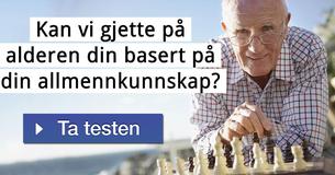 Kan vi gjette på alderen din basert på din allmennkunnskap?