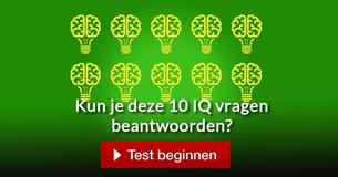 Kun je deze 10 IQ vragen beantwoorden?