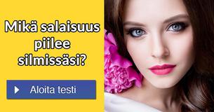 Mikä salaisuus piilee silmissäsi?