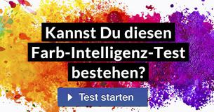 Kannst Du diesen Farb-Intelligenz-Test bestehen?