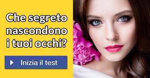 Che segreto nascondono i tuoi occhi?