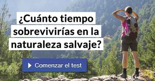 ¿Cuánto tiempo sobrevivirías en la naturaleza salvaje?