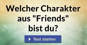 Welcher Charakter aus "Friends" bist du? 