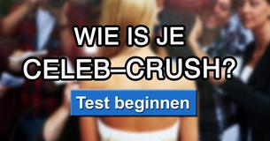 Wie is je celeb–crush? 