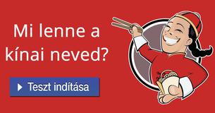 Mi lenne a kínai neved?