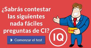 ¿Sabrás contestar las siguientes nada fáciles preguntas de CI?