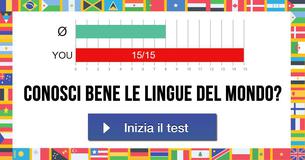 Conosci bene le lingue del mondo?