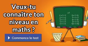 Veux-tu connaître ton niveau en maths ?