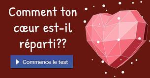 Comment ton cœur est-il réparti ?