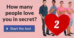 How many people love you in secret?