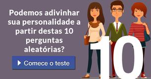 Podemos adivinhar sua personalidade a partir destas 10 perguntas aleatórias?