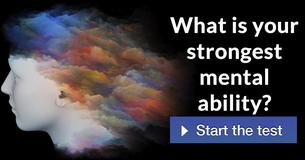 What is your strongest mental ability?
